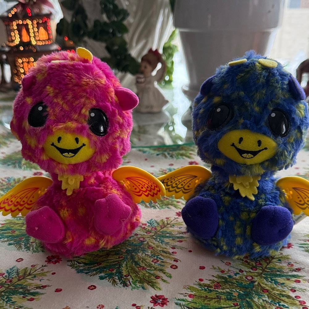 set of 3. hatchimals. mint cond